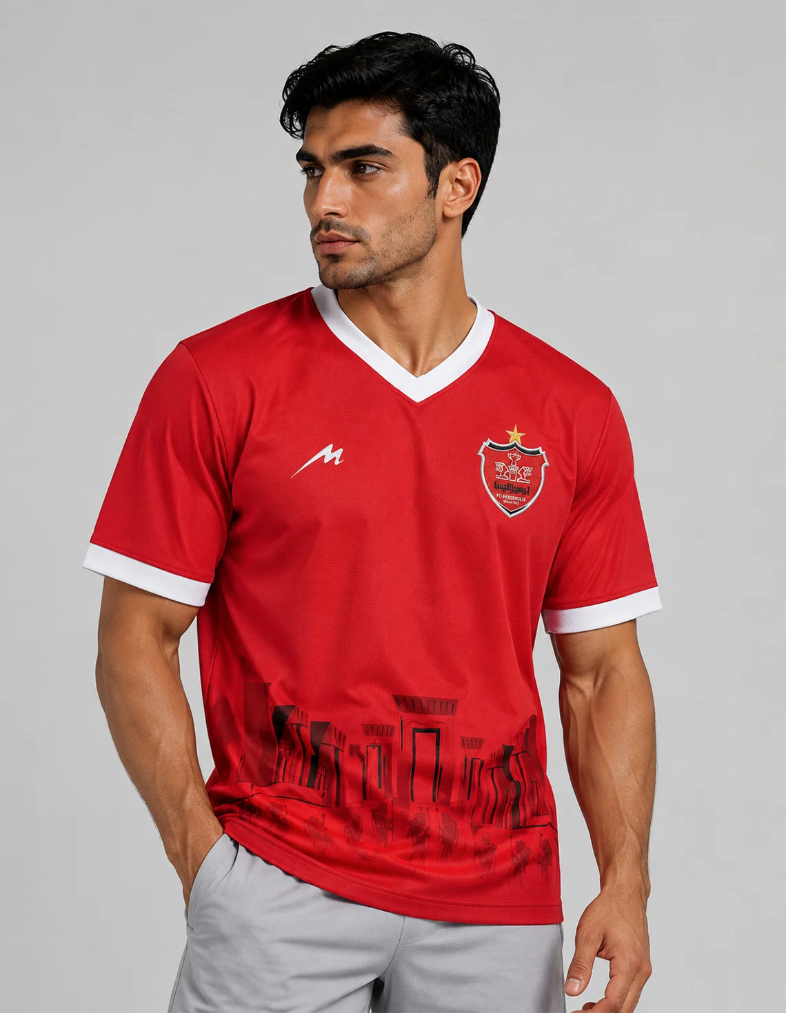 تی شرت فوتبال مردانه Majid Persepolis Fan T-shirt 1404 M