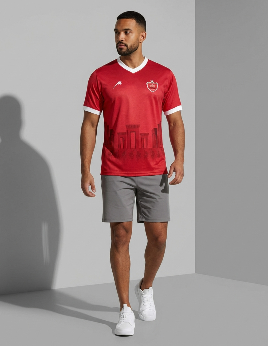 تی شرت فوتبال مردانه Majid Persepolis Elite Fan T-shirt 1404 M