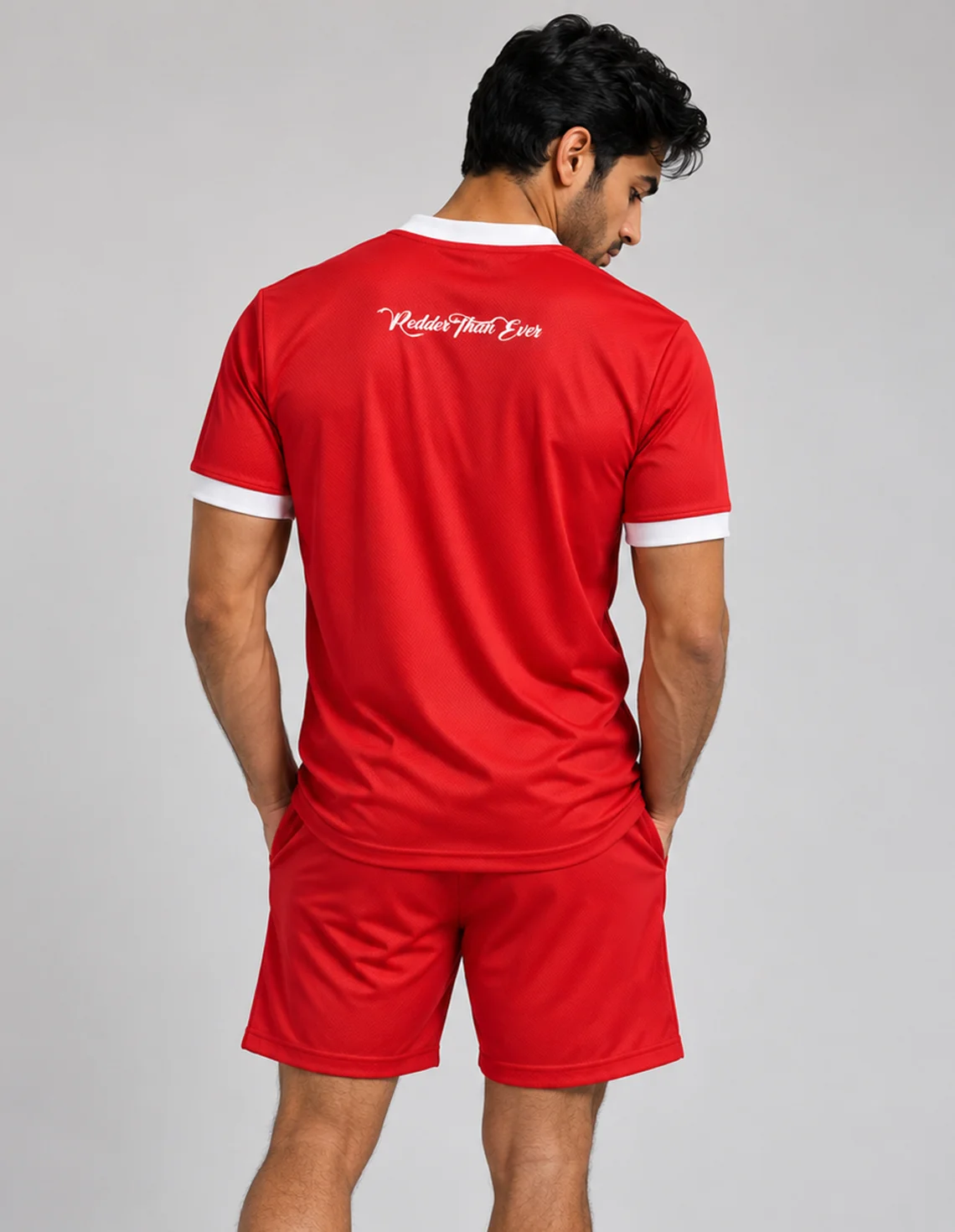 ست تیشرت و شلوارک فوتبال مردانه Majid Persepolis Fan Set M